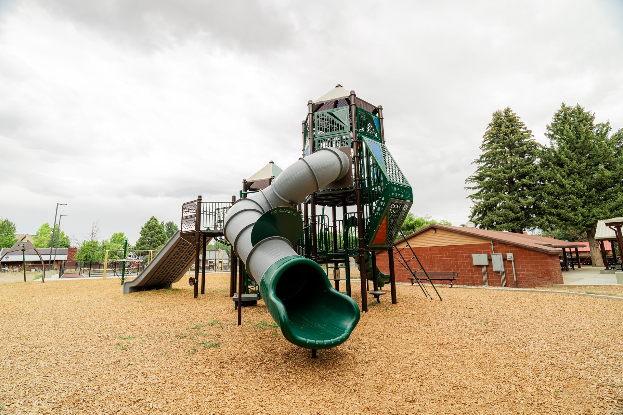 Town park playground